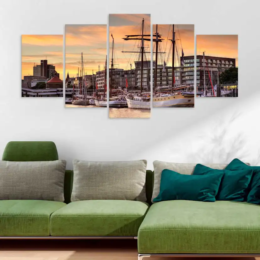 Tavla Arkiio Port Of Hamburg