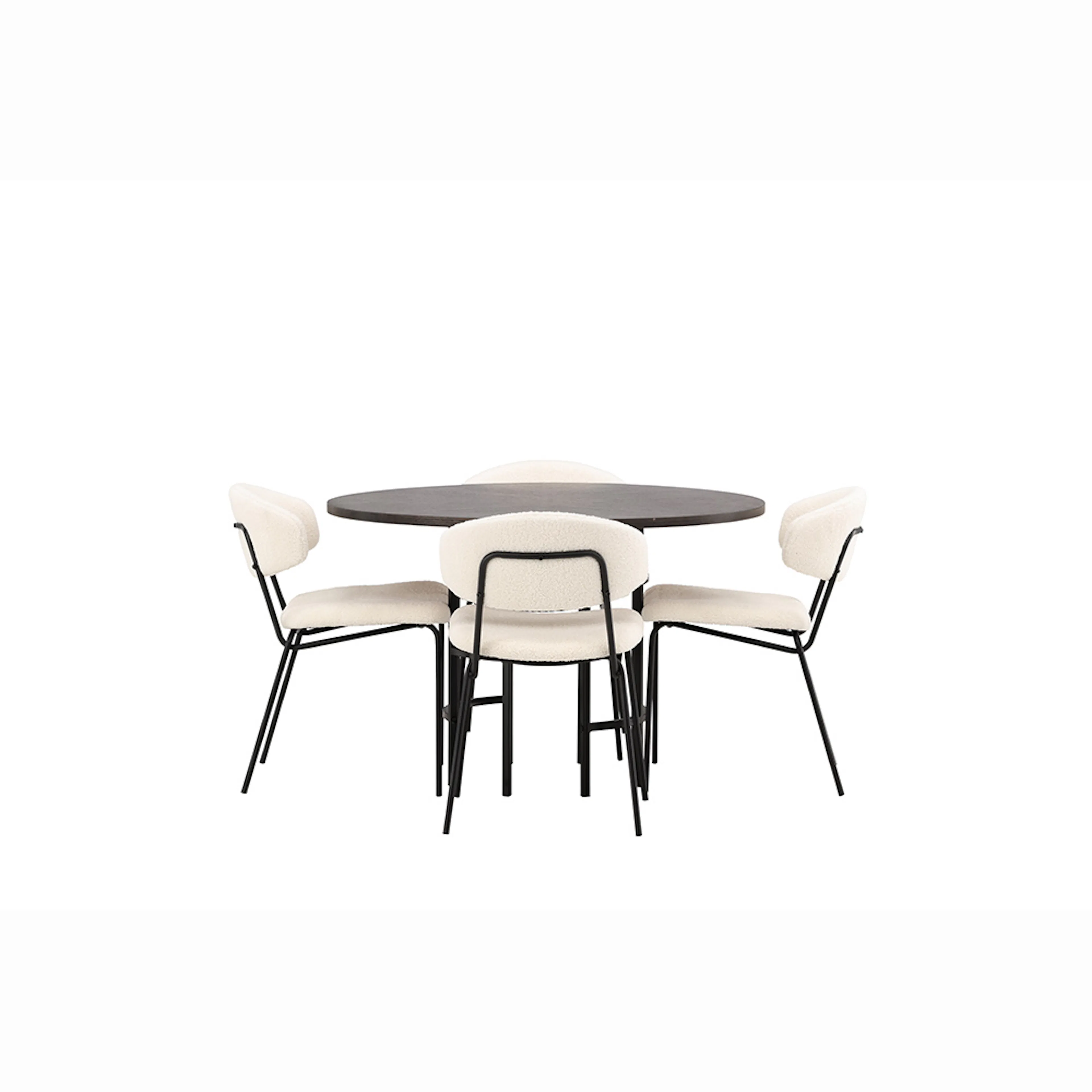 Matgrupp Venture Home Copenhagen med 4 Chico Stolar