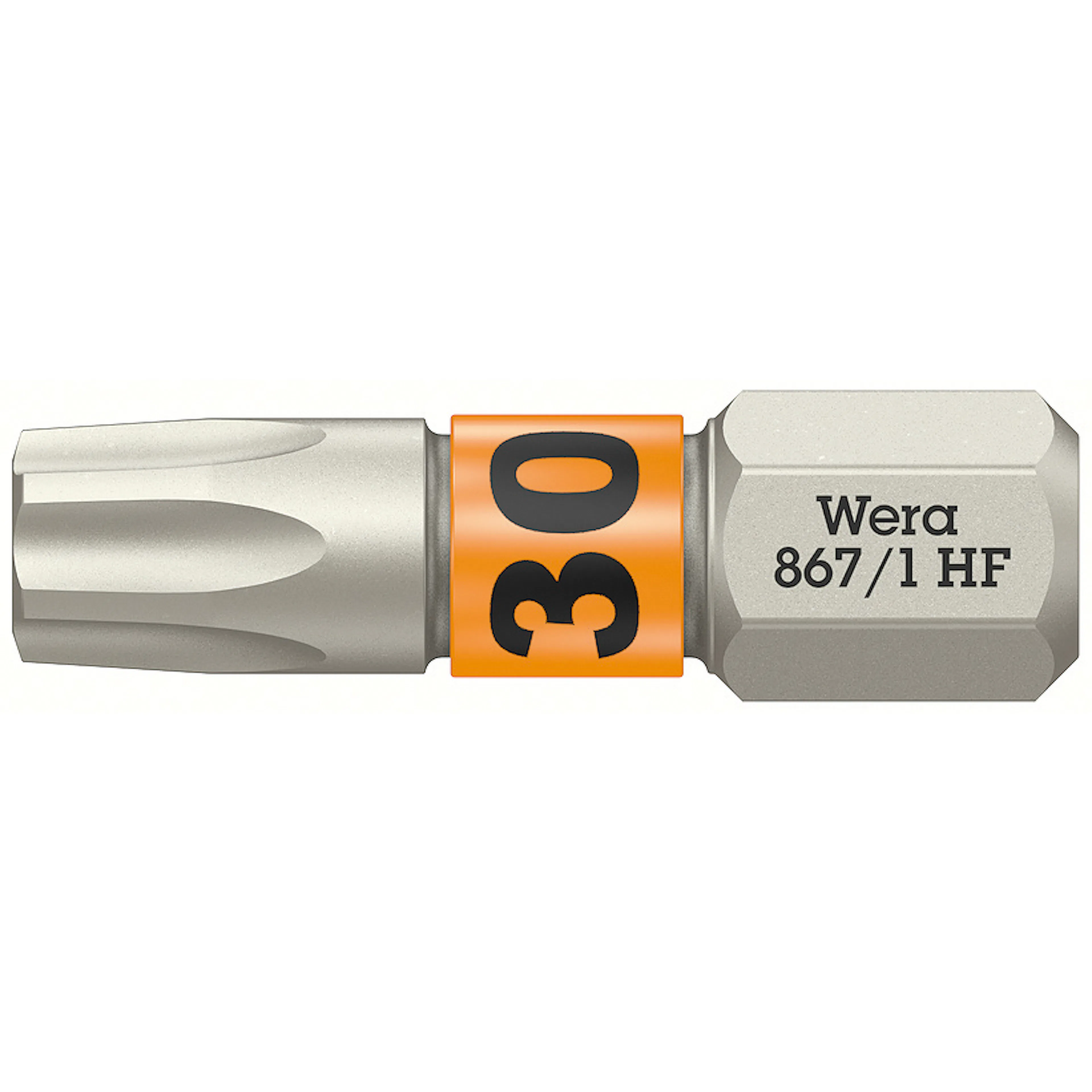 BITS WERA 867/1 TORX HF TX30 LÄNGD 25MM HÅLLARFUNKTION Tx30