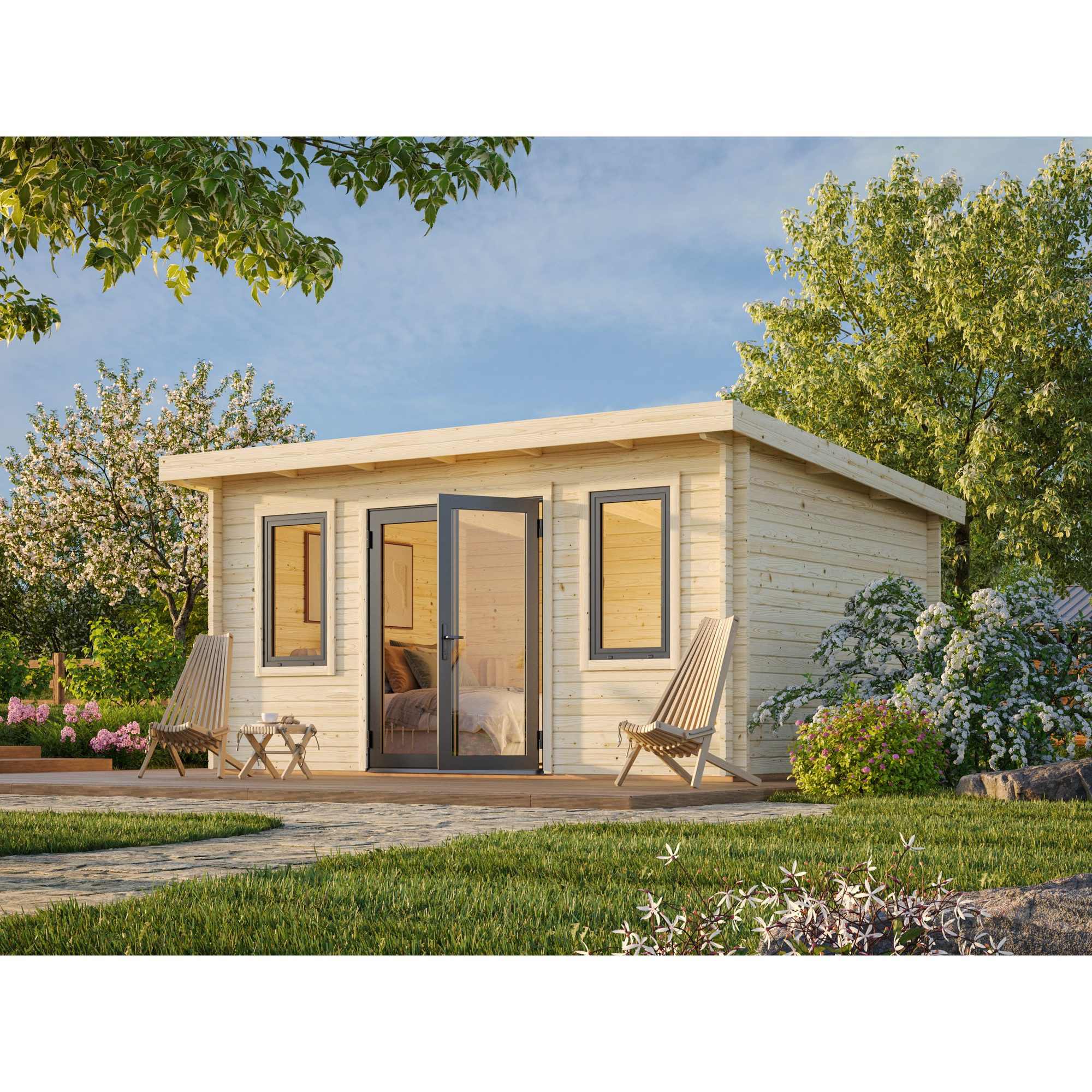 Stuga Palmako Lisandra 14,9 m² (inv. 14,2 m² )