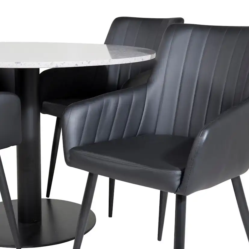 Matgrupp Venture Home Razzia med 4st Comfort Stolar