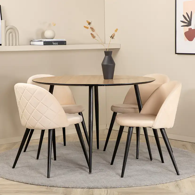 Matbord Venture Home Silar Runt