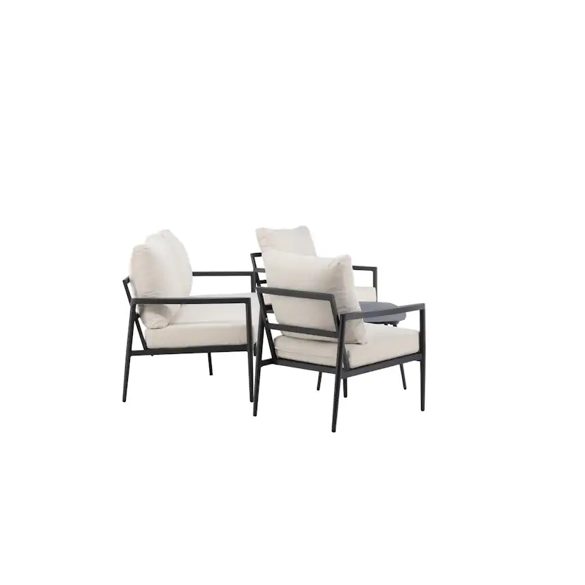 Loungeset Venture Home Taromina Soffgrupp Utomhus i Aluminium