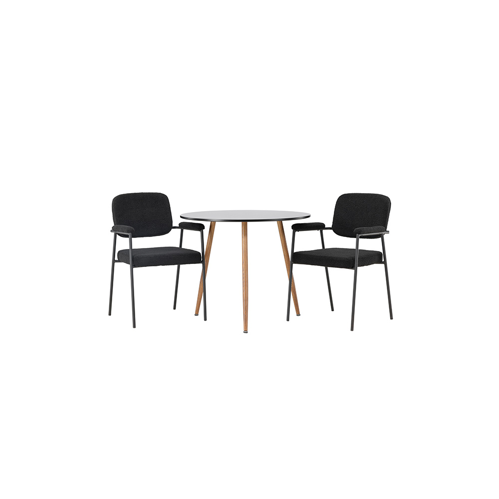 Matbord Venture Home Polar Ø90 cm