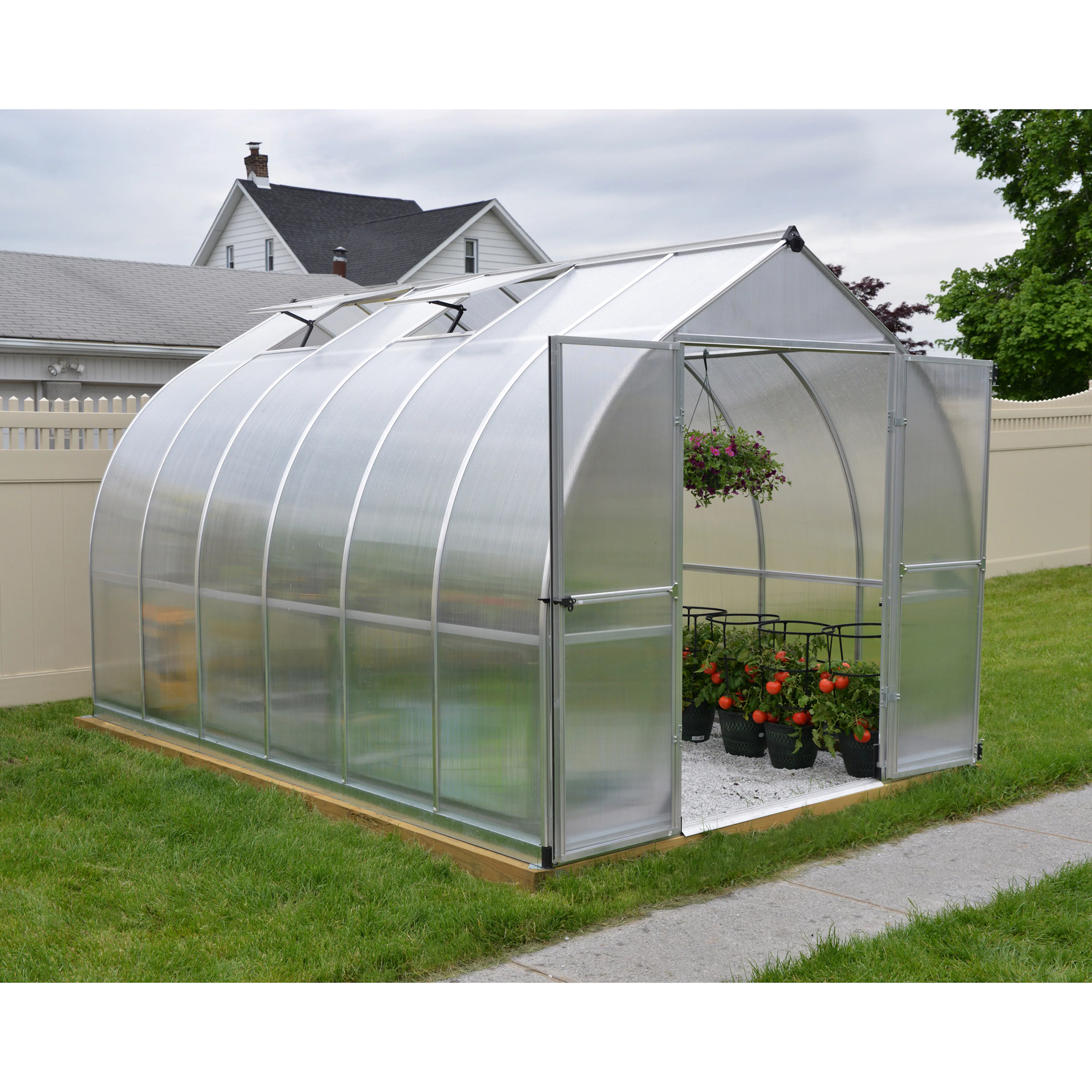 Tunnelväxthus Canopia Kivik 8,9 m²