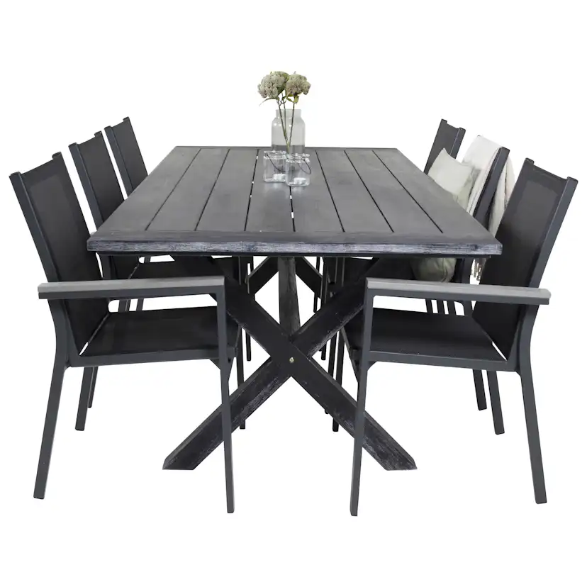 Matgrupp Venture Home Rossi 200 med 6 Pincy Stolar