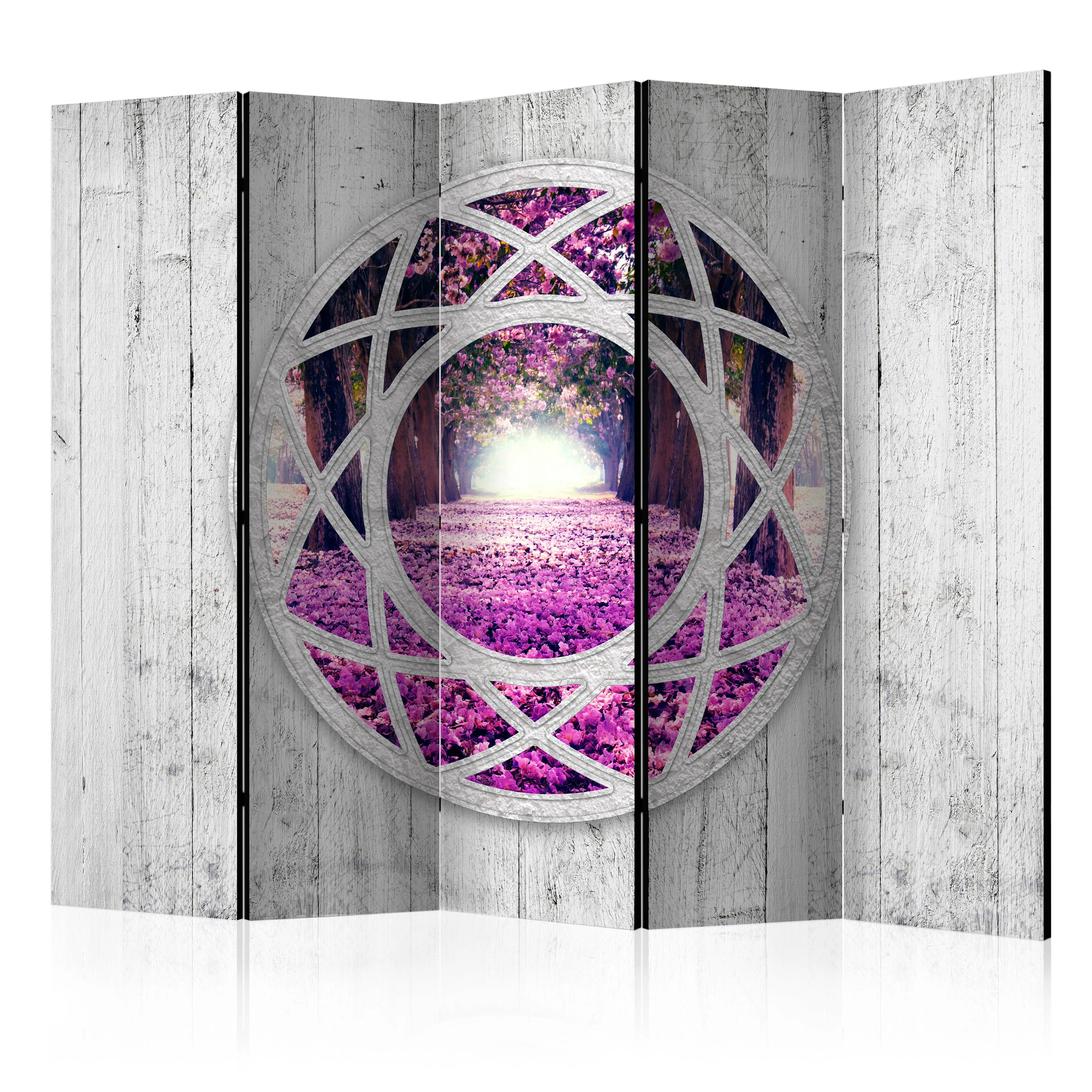 Rumsavdelare Arkiio Fuchsia Landscape II 225x172 cm