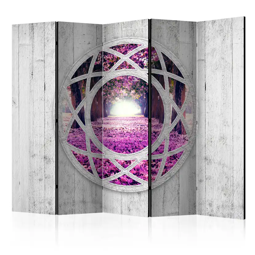 Rumsavdelare Arkiio Fuchsia Landscape II 225x172 cm