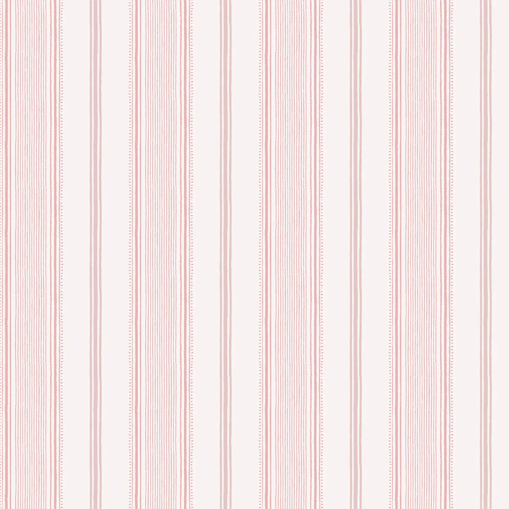 Tapet Laura Ashley Heacham Stripe Rosa
