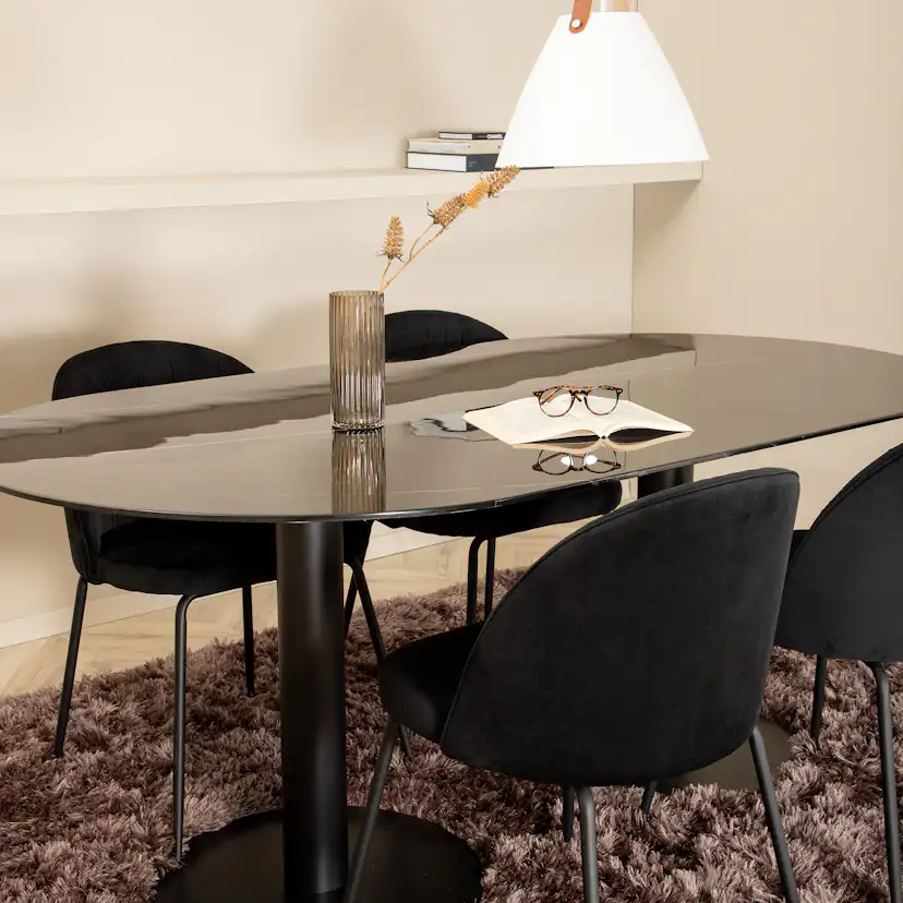 Matgrupp Venture Home Oslo med 4 Wrigley Stolar