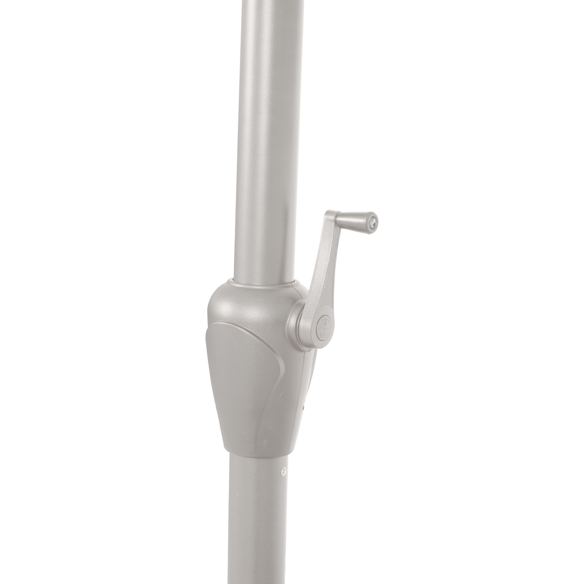 PARASOLL M/CRANK M/TILT Ø3M Färg: Sandgrå