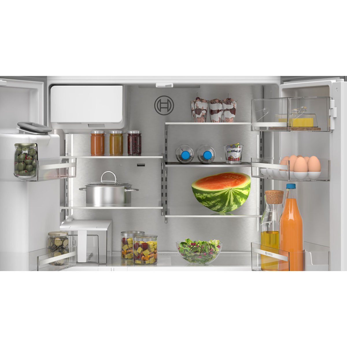 Side by Side Kyl/Frys Bosch KFI96APEA Serie 6 French Door med WiFi och Ismaskin