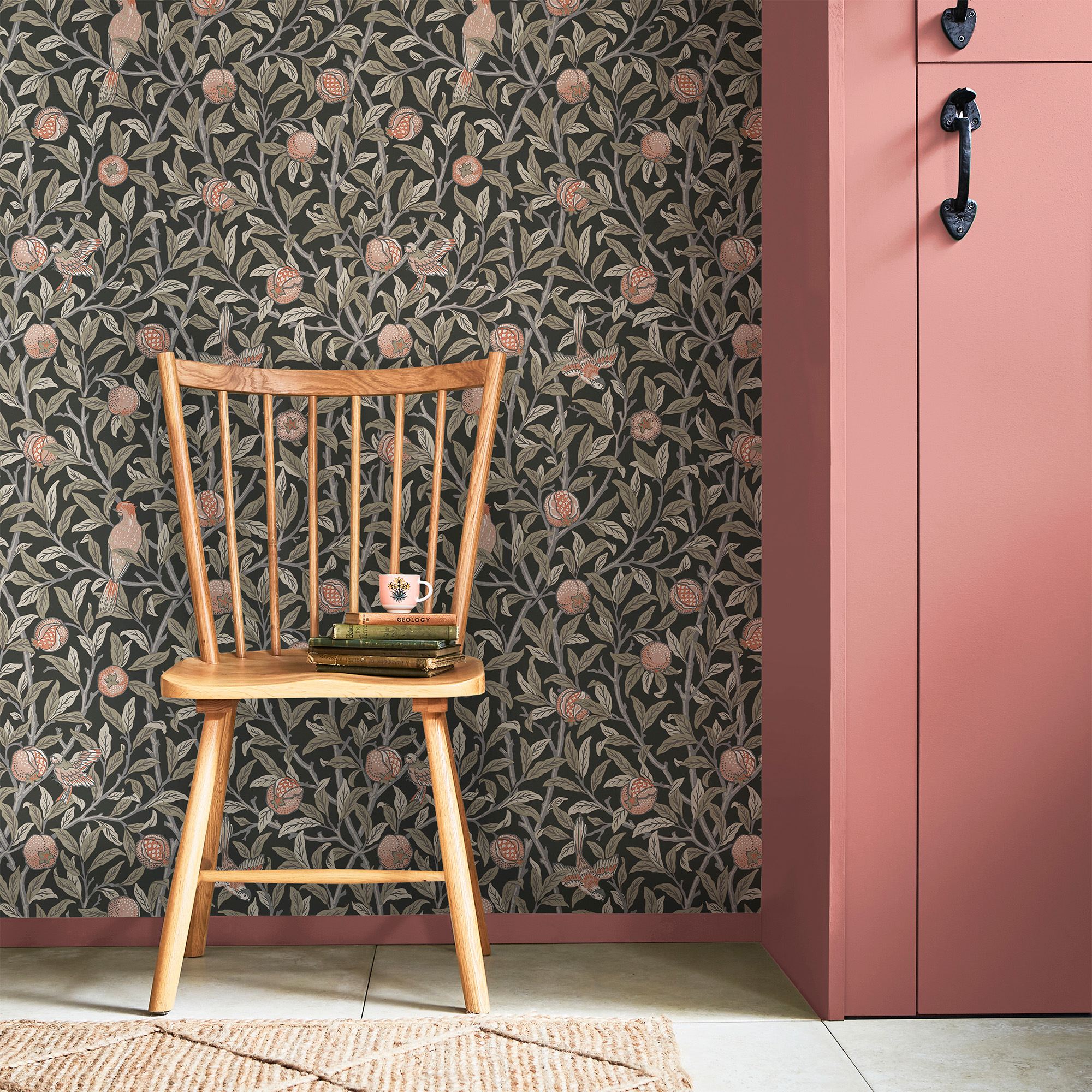 Tapet William Morris At Home Bird & Pomegranate 124258