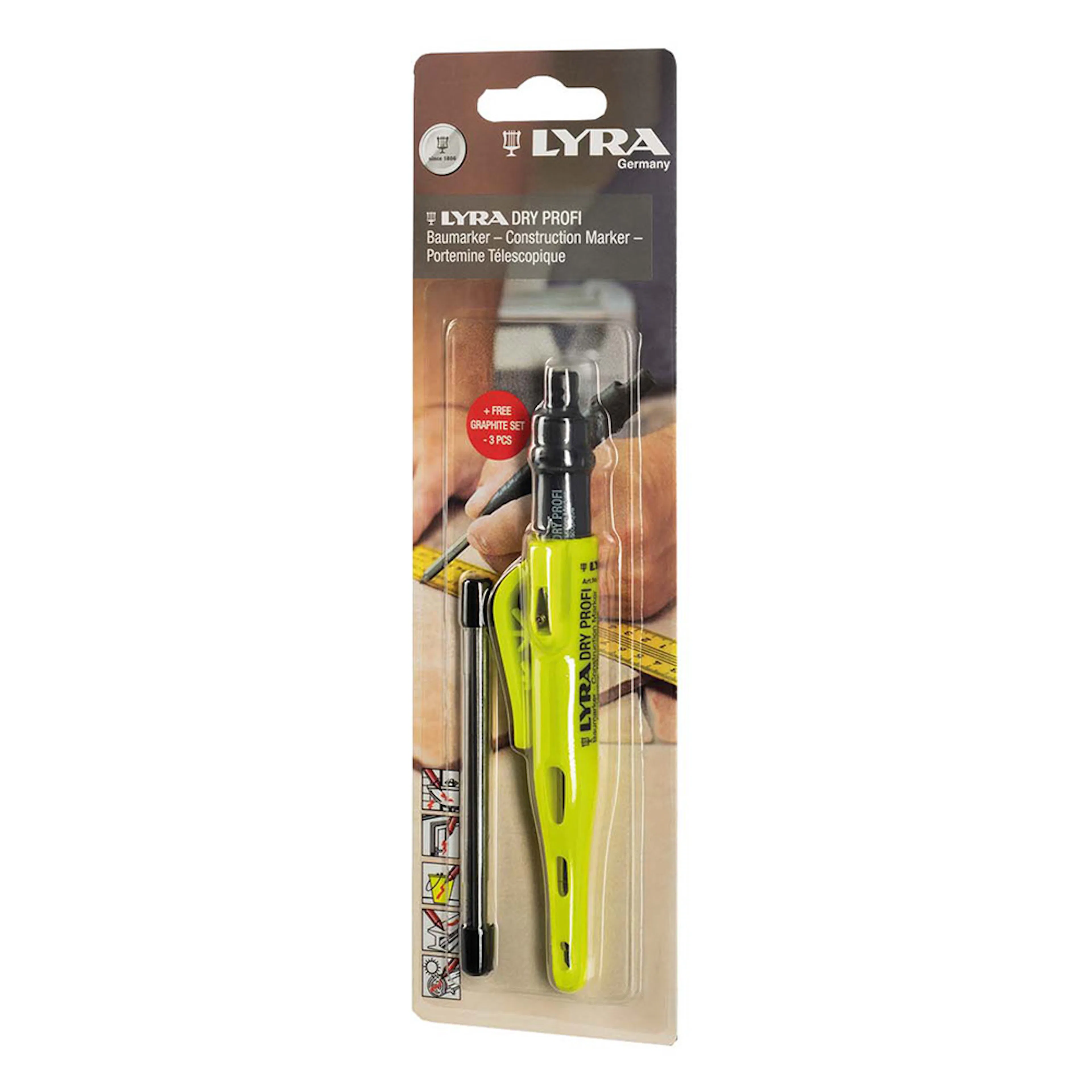 Djuphålsmärkare Lyra Dry Profi