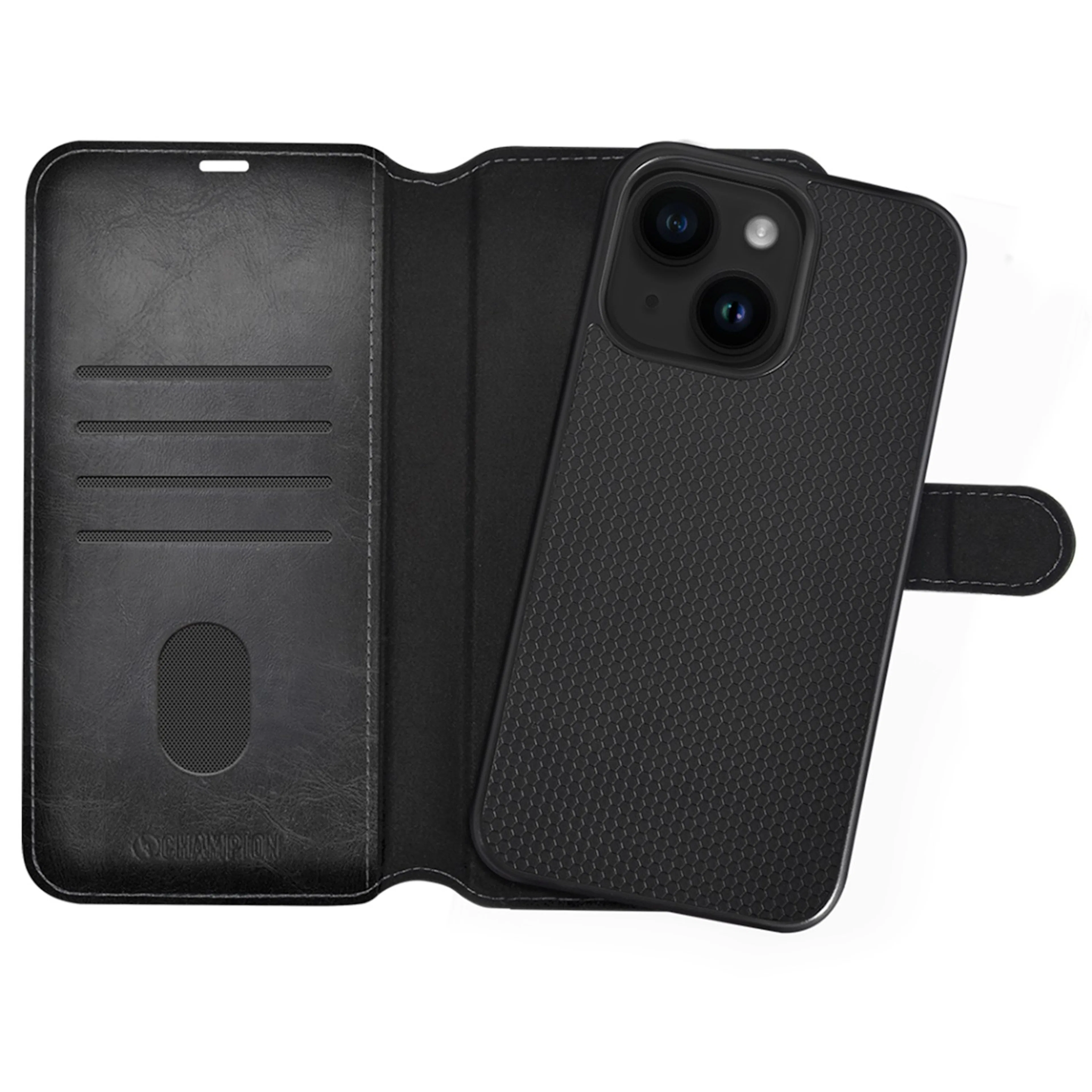 Mobilskal Champion 2-in-1 Slim wallet iPhone 14