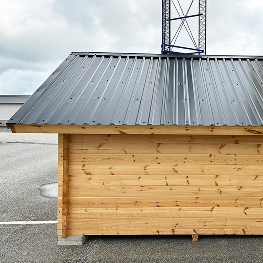 Plåttakspaket LP Garden För Timmerlada S10 R-20