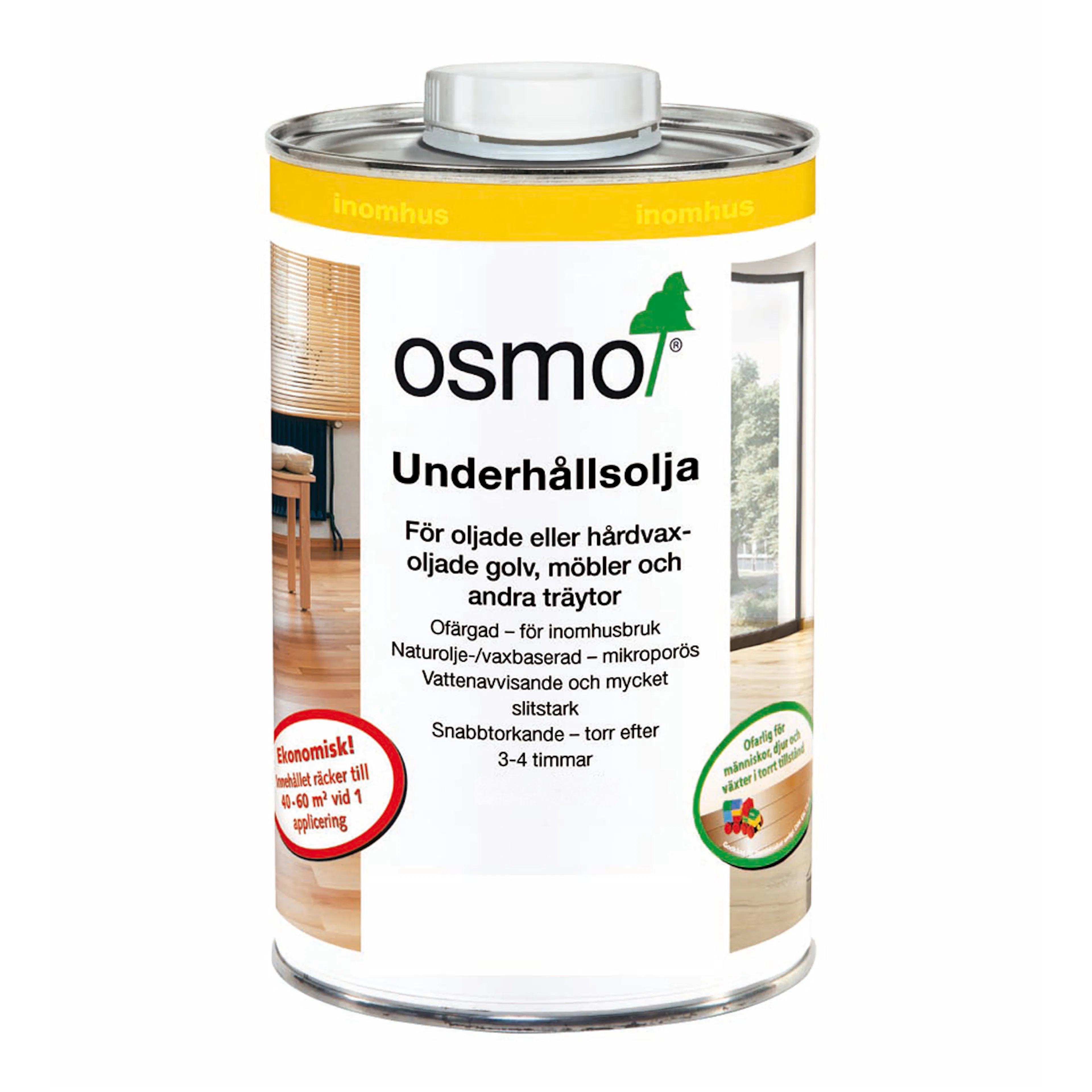 Underhållsolja Osmo Halvmatt 1 liter