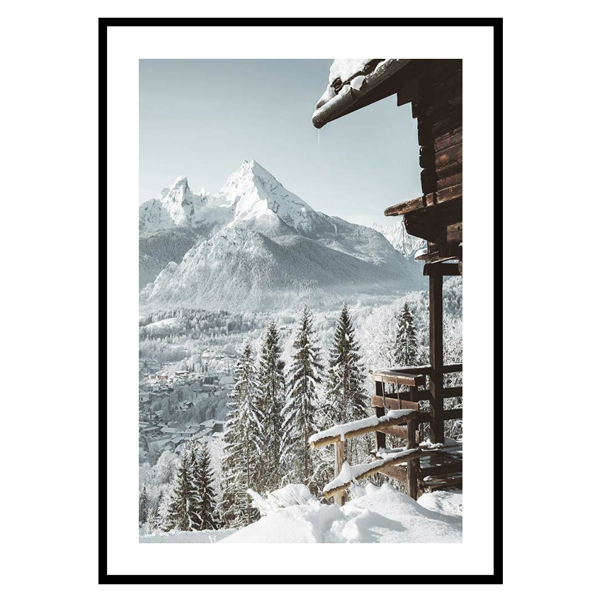 Poster Gallerix Cabin In The Alps