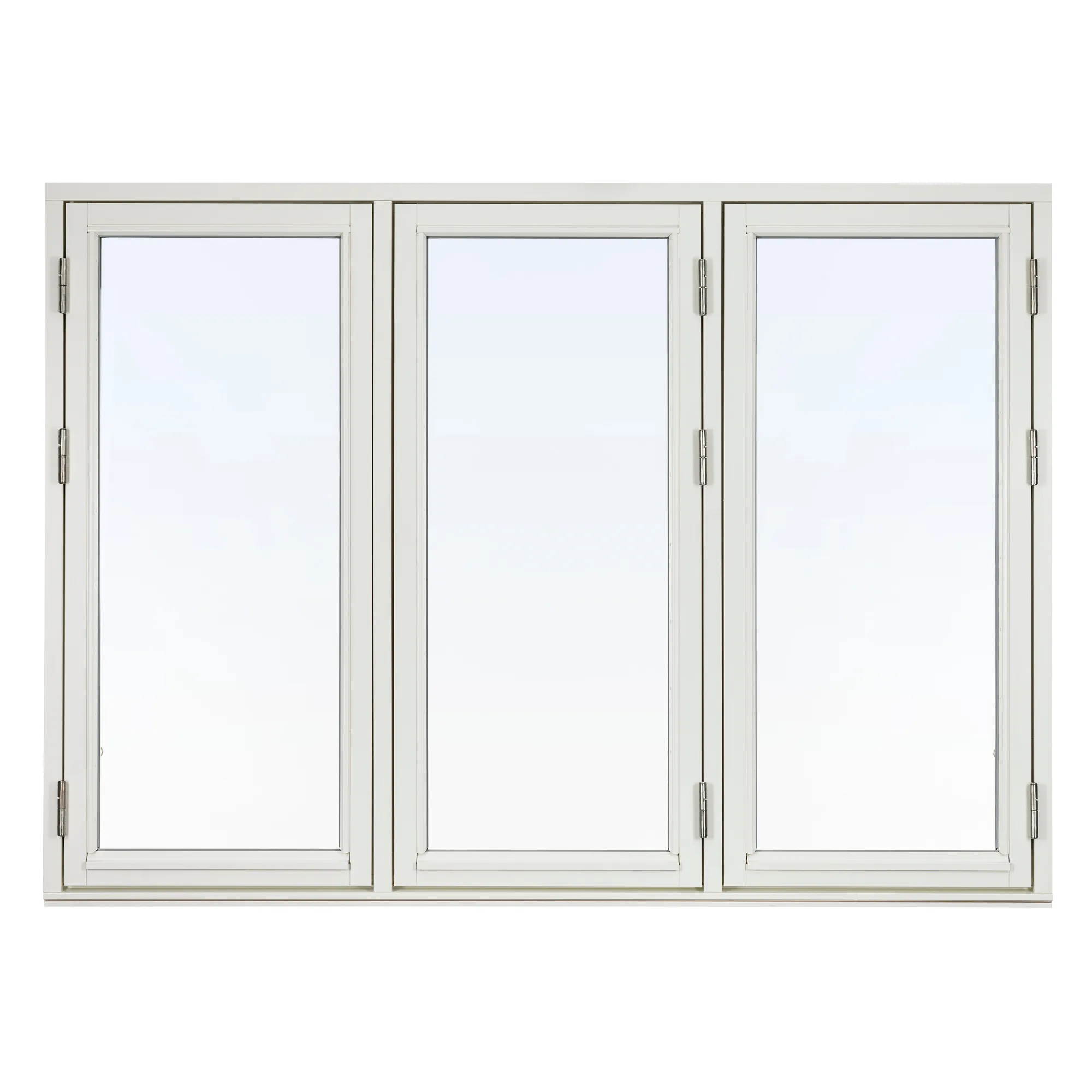 Sidohängt Fönster Svenska Fönster 3-Luft Trä 2-Glas Rund Profil