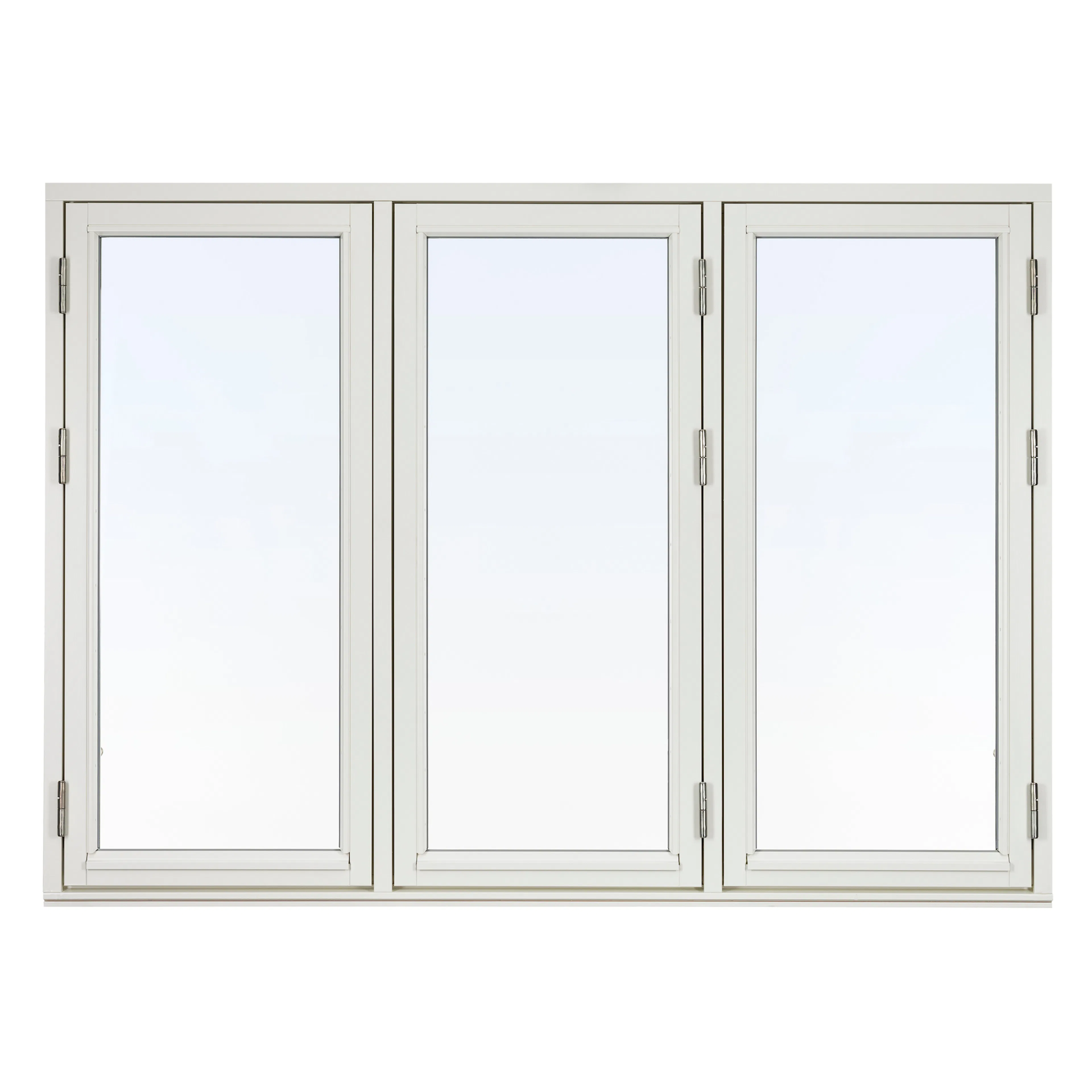 Sidohängt Fönster Svenska Fönster 3-Luft Trä 2-Glas Rund Profil