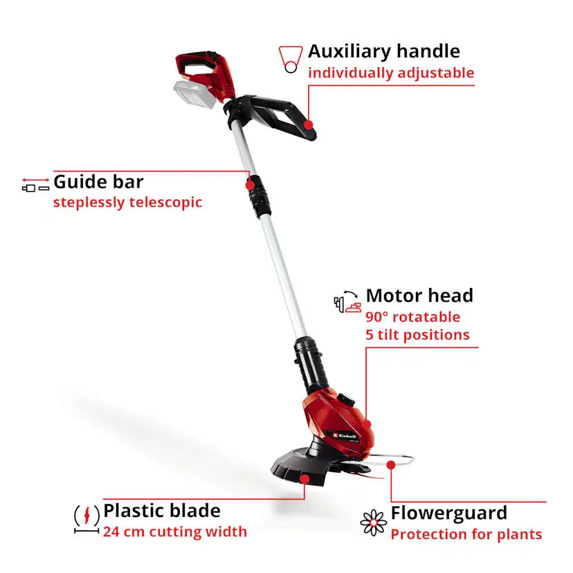 Trimmer Einhell Expert GE-CT 18 Li