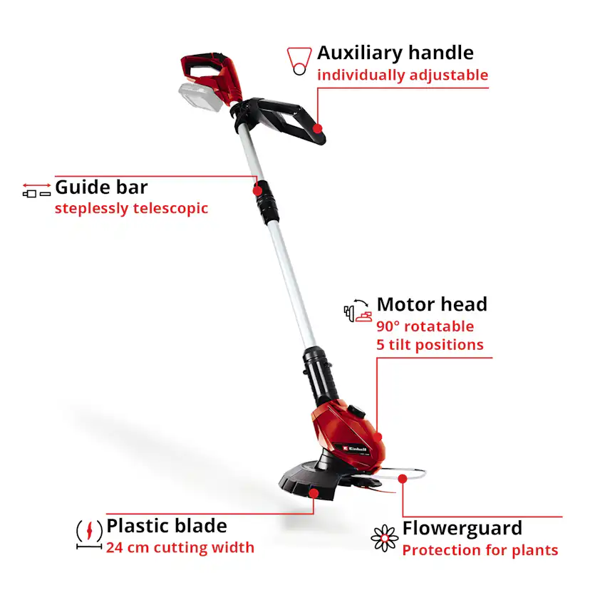 Trimmer Einhell Expert GE-CT 18 Li Utan Batteri
