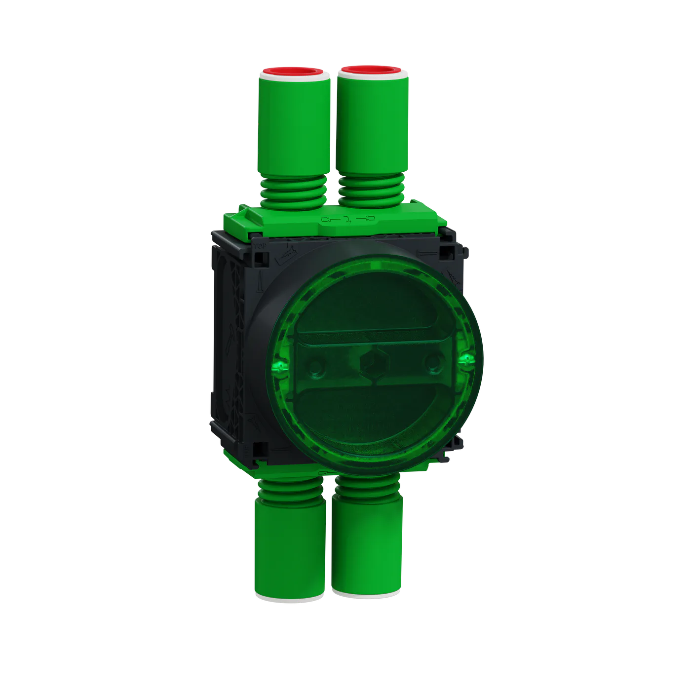 Apparatdosa Schneider Electric Multifix med lock för dubbel-/trippelgips 24-39mm