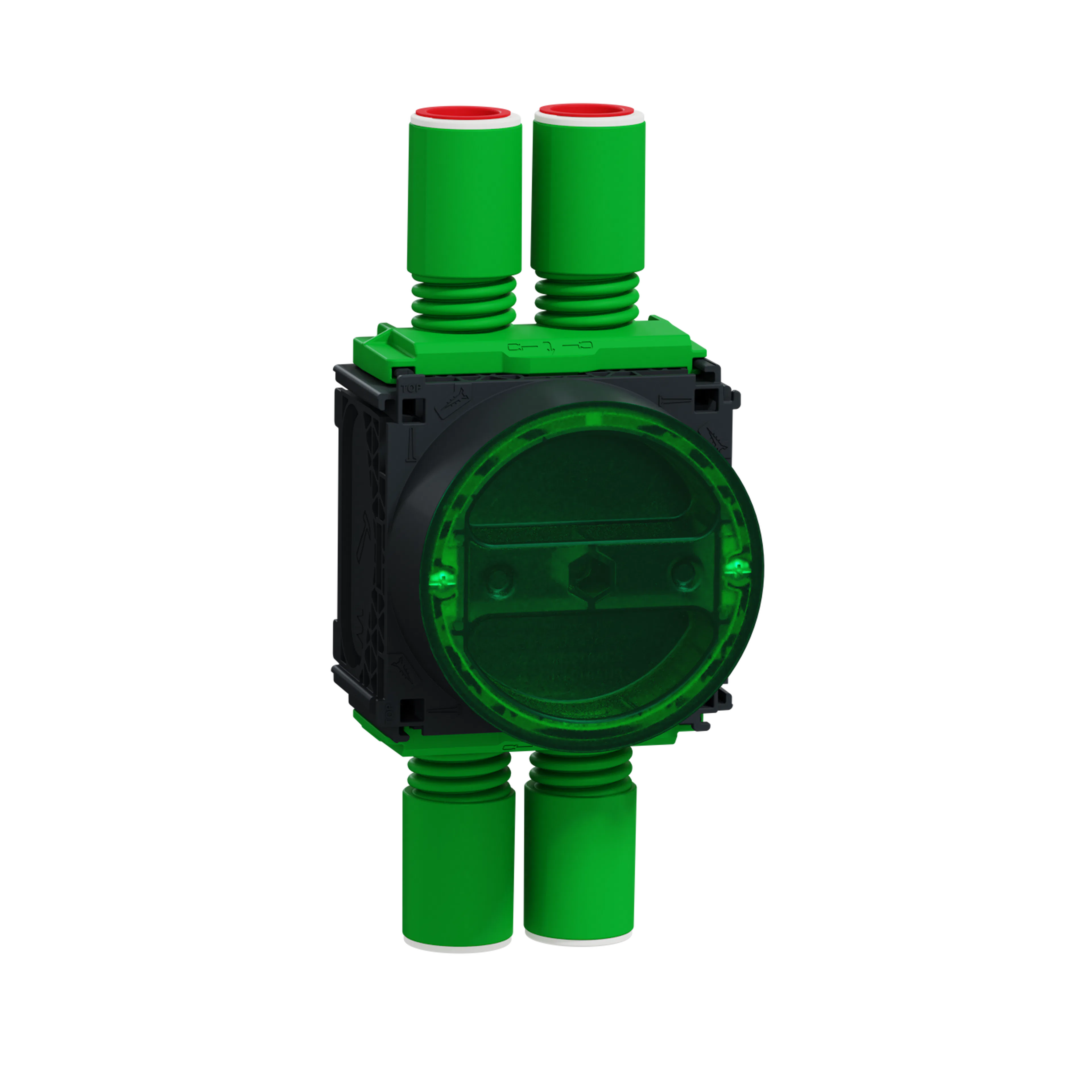 Apparatdosa Schneider Electric Multifix med lock för dubbel-/trippelgips 24-39mm