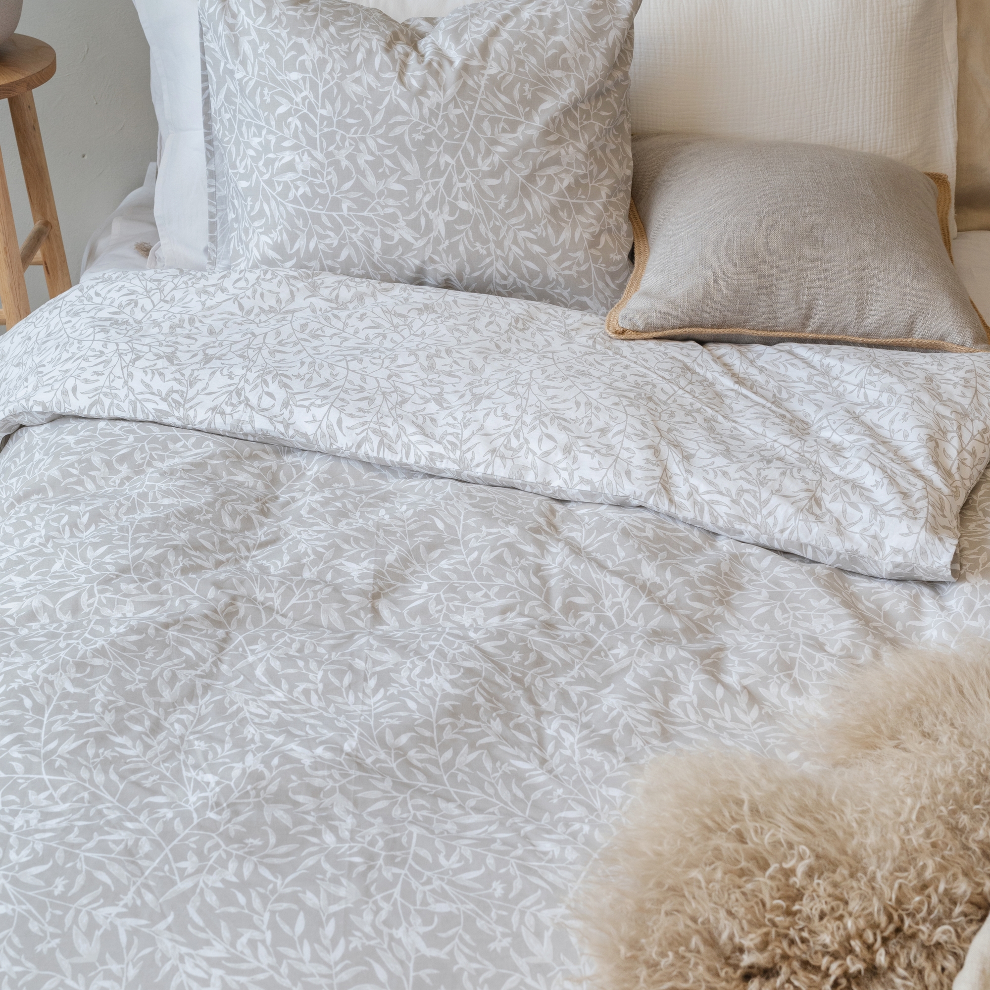 Påslakanset Borganäs of Sweden Garden Enkelsäng