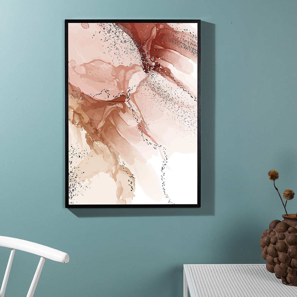 Posters Venture Home Splash Ljus Rosa