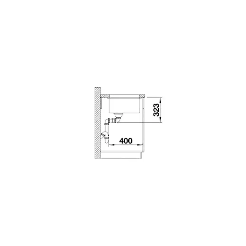 Diskho Blanco Subline 350/350 Silgranit Infino