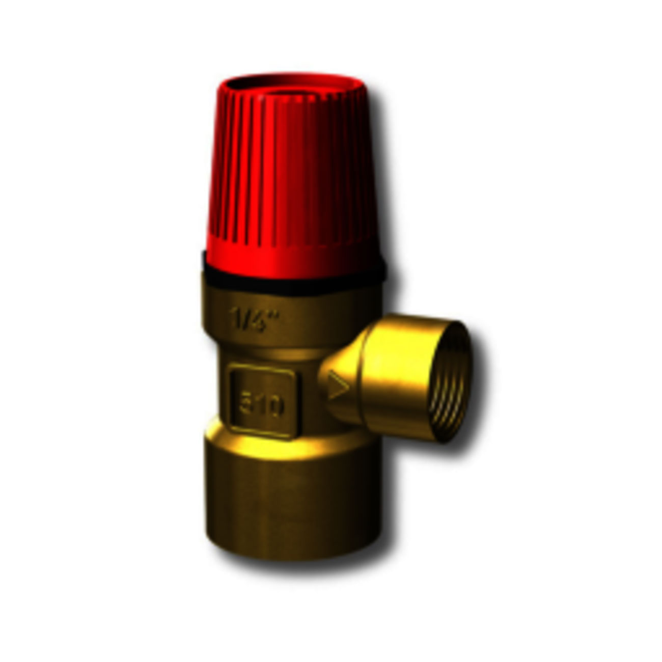 SÄKERHETSVENTIL 510 G20/22 SÄK.VENT. 0.25 MPA G20 / 22 mm, Utvändig Gänga / Klämring
