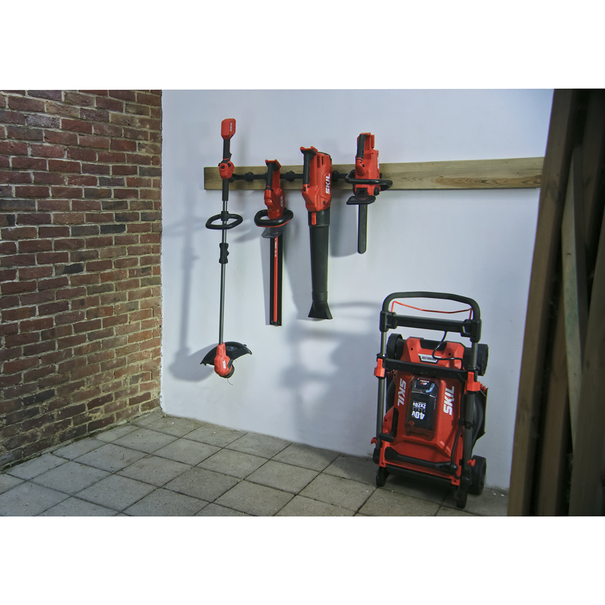Trimmer SKIL 0250 CA Kolborstfri Batteridriven