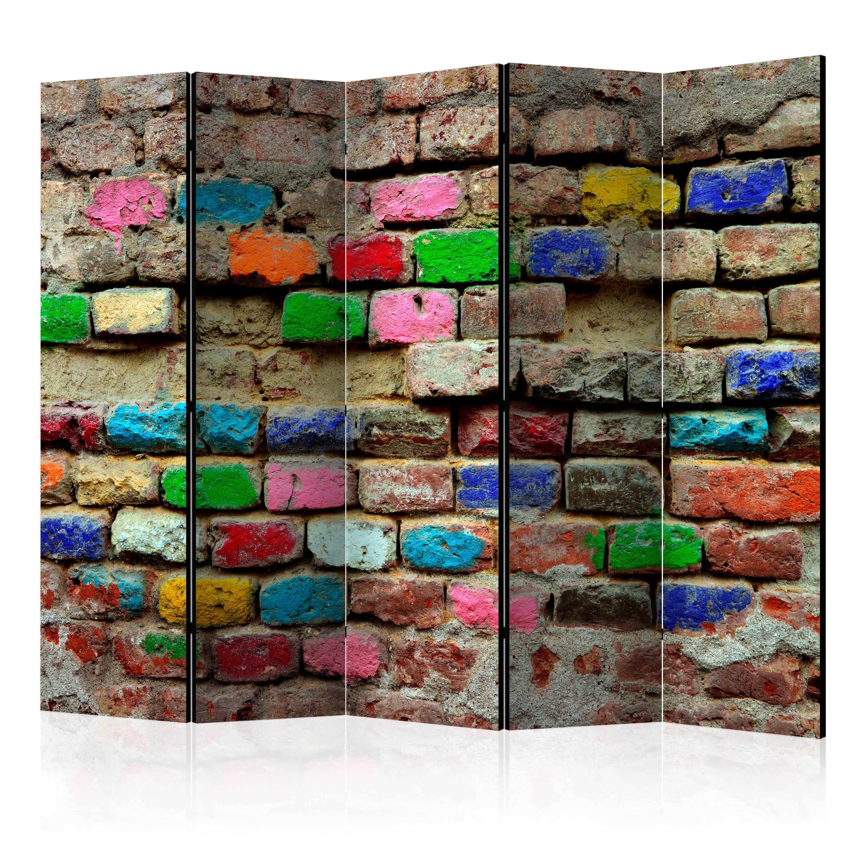 Rumsavdelare Arkiio Colourful Bricks II 225x172 cm