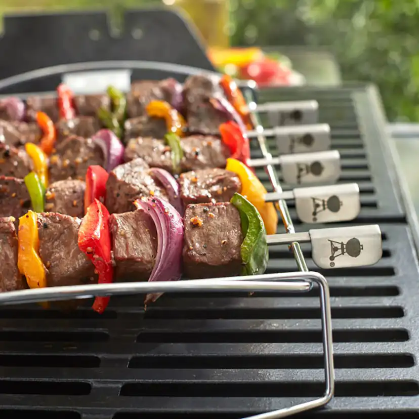 Grillverktyg Weber Original Kebabset i Rostfritt Stål
