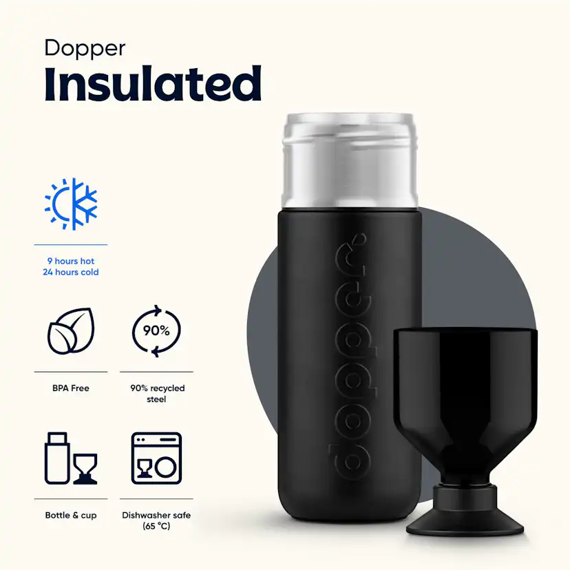 Vattenflaska Dopper Isolerad 1 L