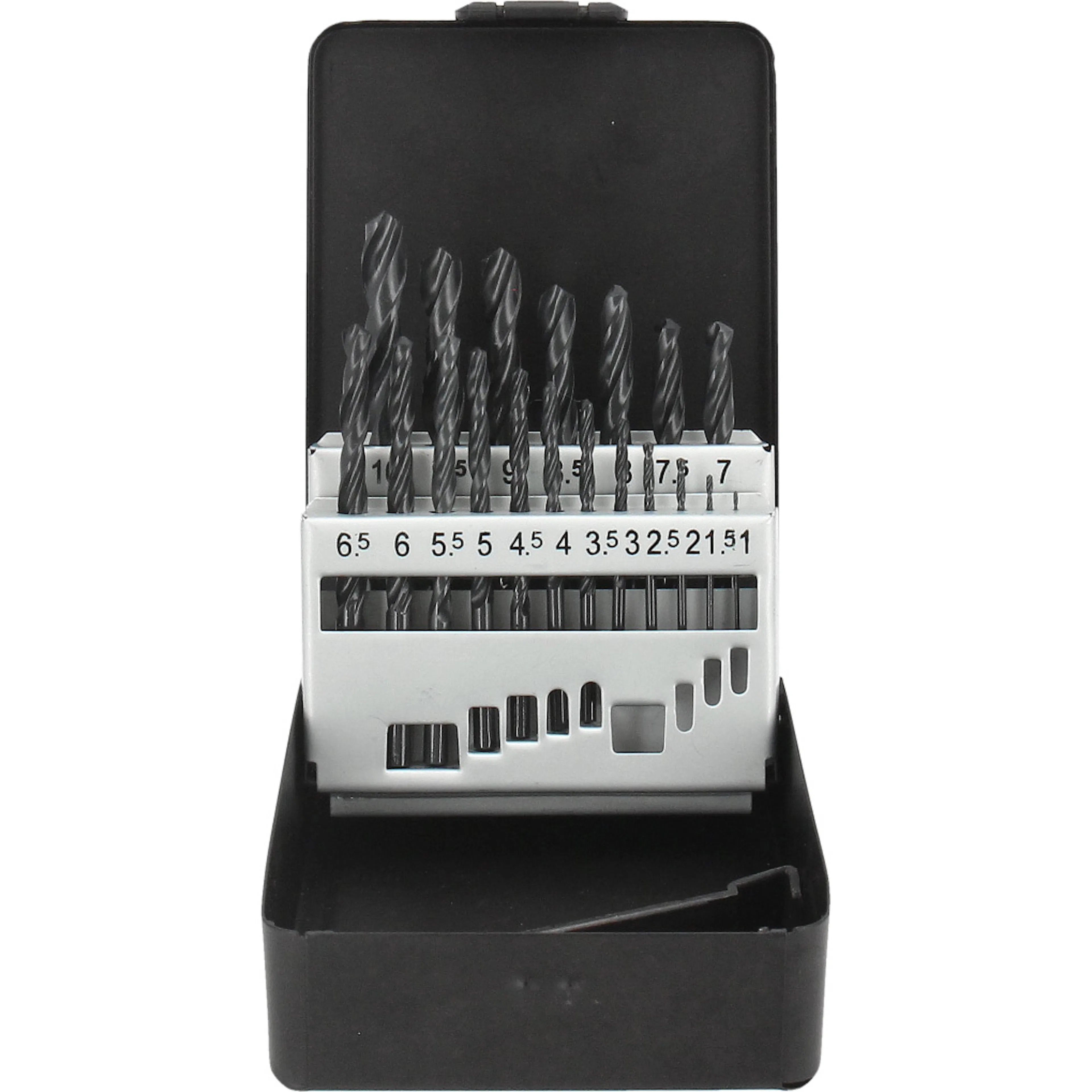 HSS Basic set Tecos 1-10 mm 19 Delar