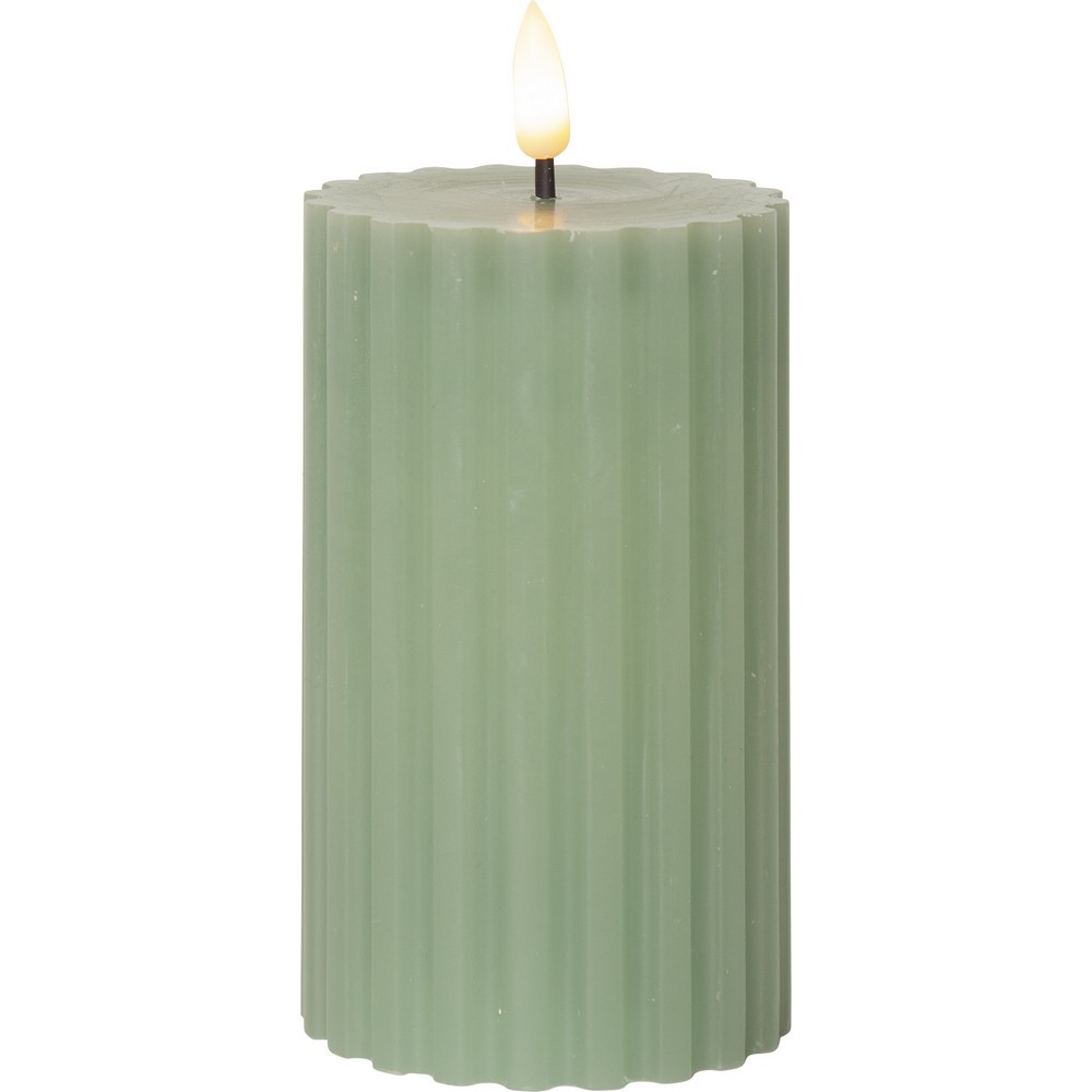 Blockljus Star Trading Flamme Stripe