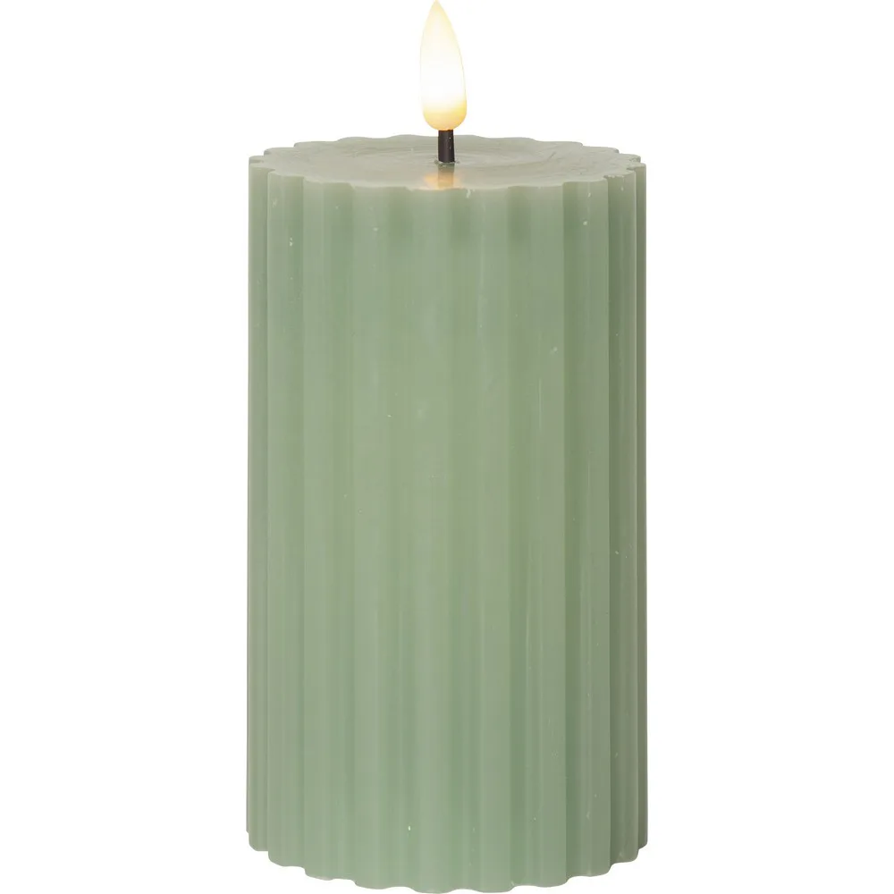 Blockljus Star Trading Flamme Stripe