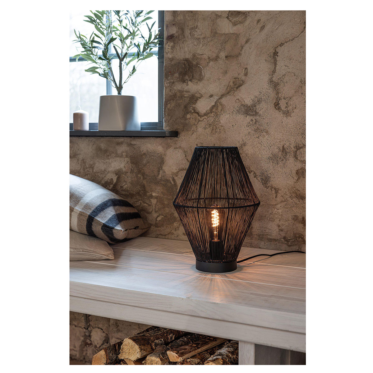 CASA Bord 1L Svart Svart