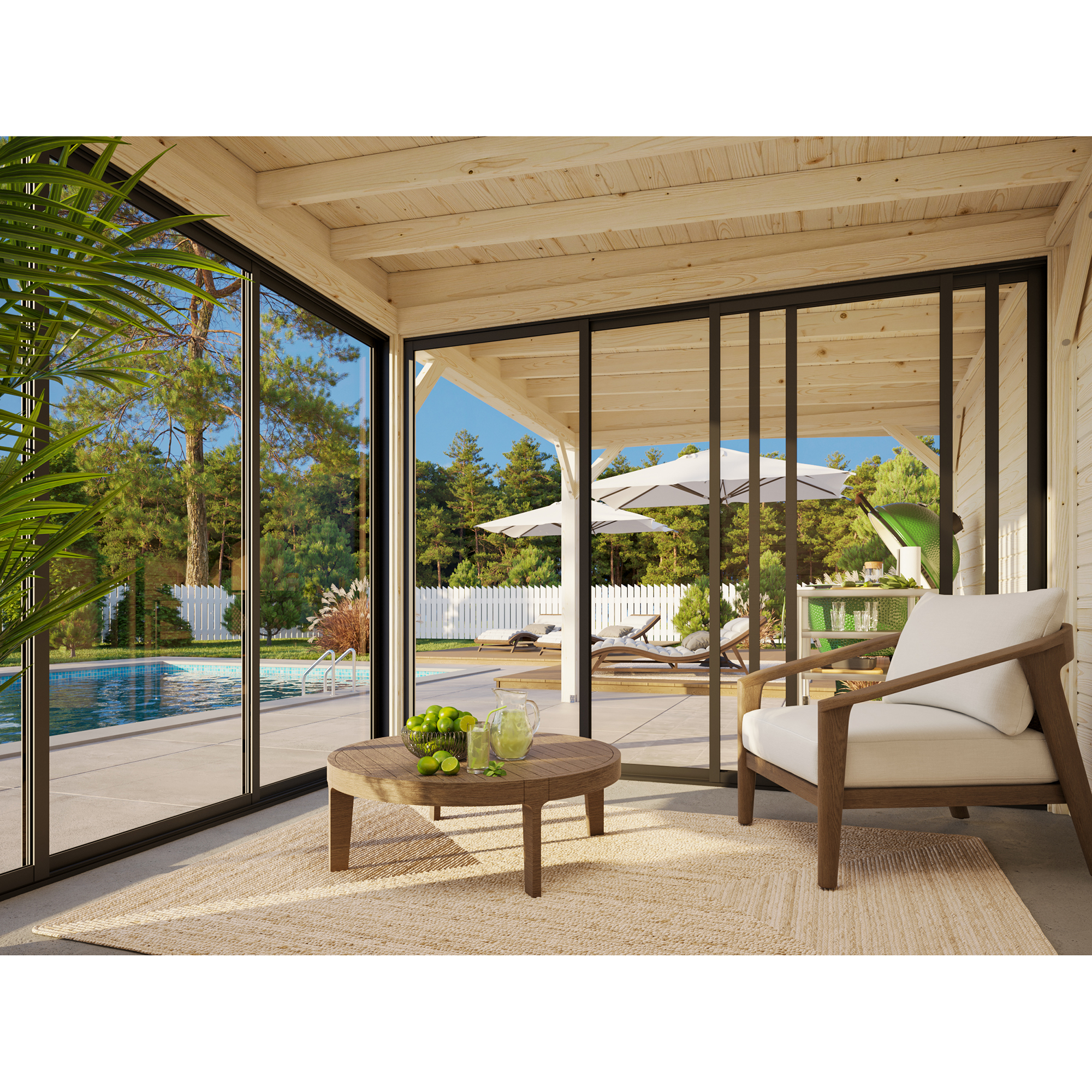 Uterum Palmako Lenna 16,6 m2 Set 405 Slide