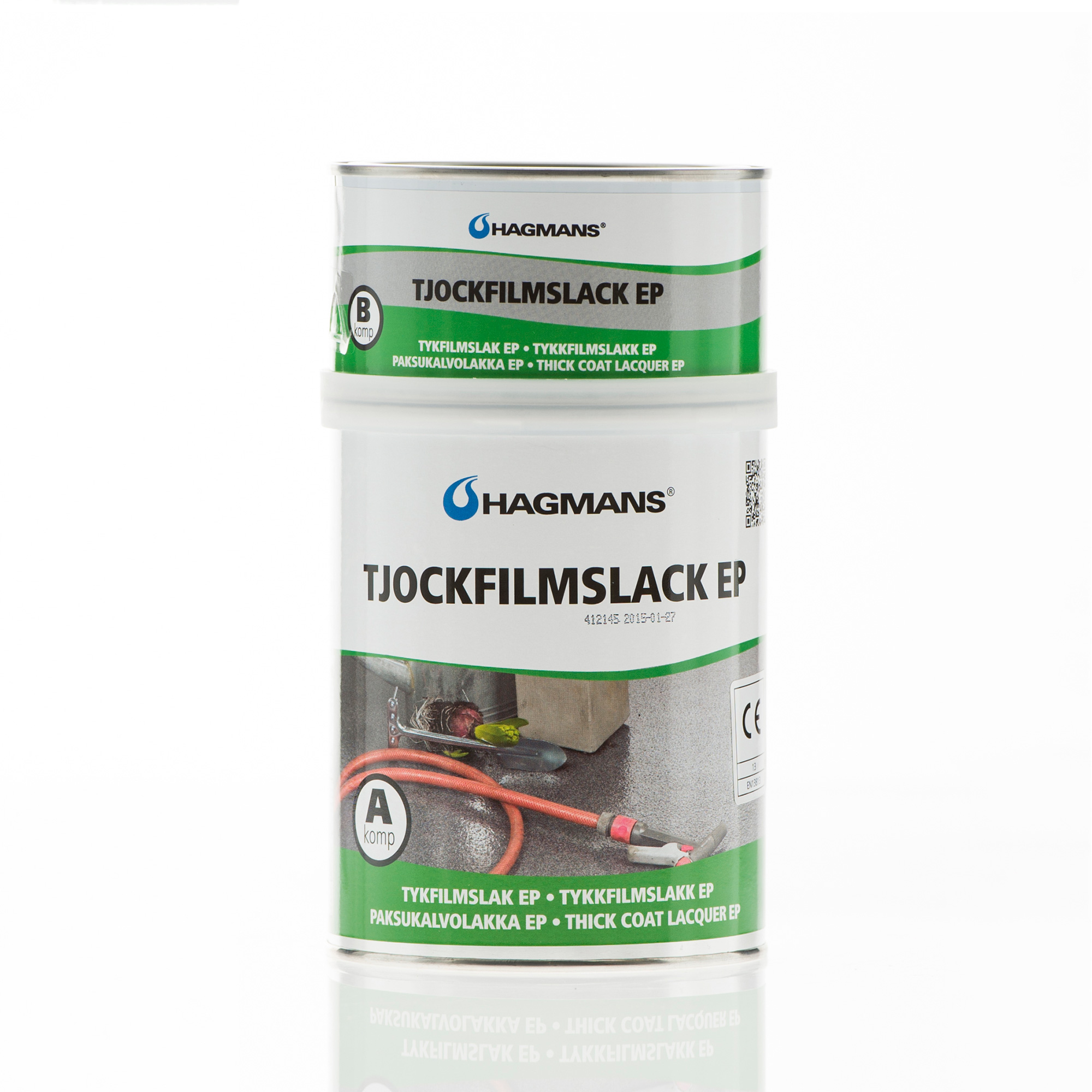 Hagmans Tjockfilmslack EP 1 kg 1 L