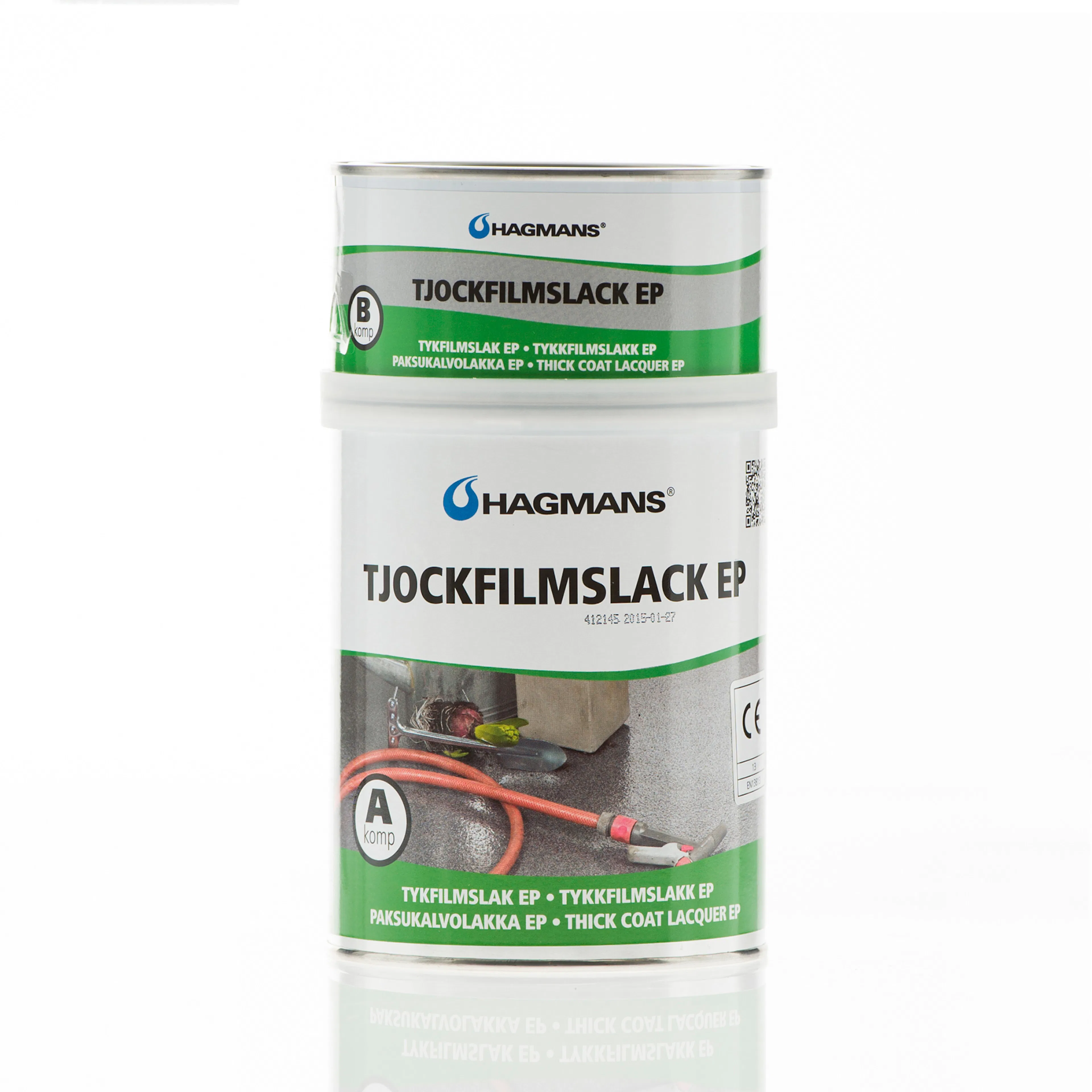 Hagmans Tjockfilmslack EP 1 kg 1 L