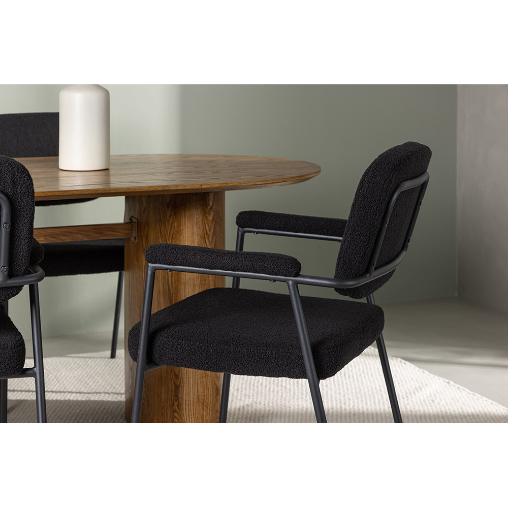 Matgrupp Venture Home Isolde med 4 Yesterday Stolar