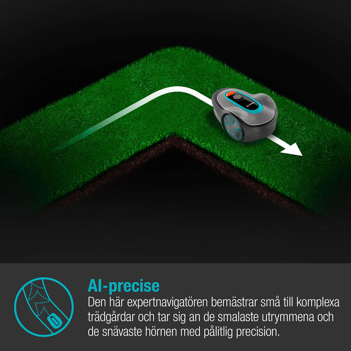 Robotgräsklippare Gardena Sileno Minimo 400