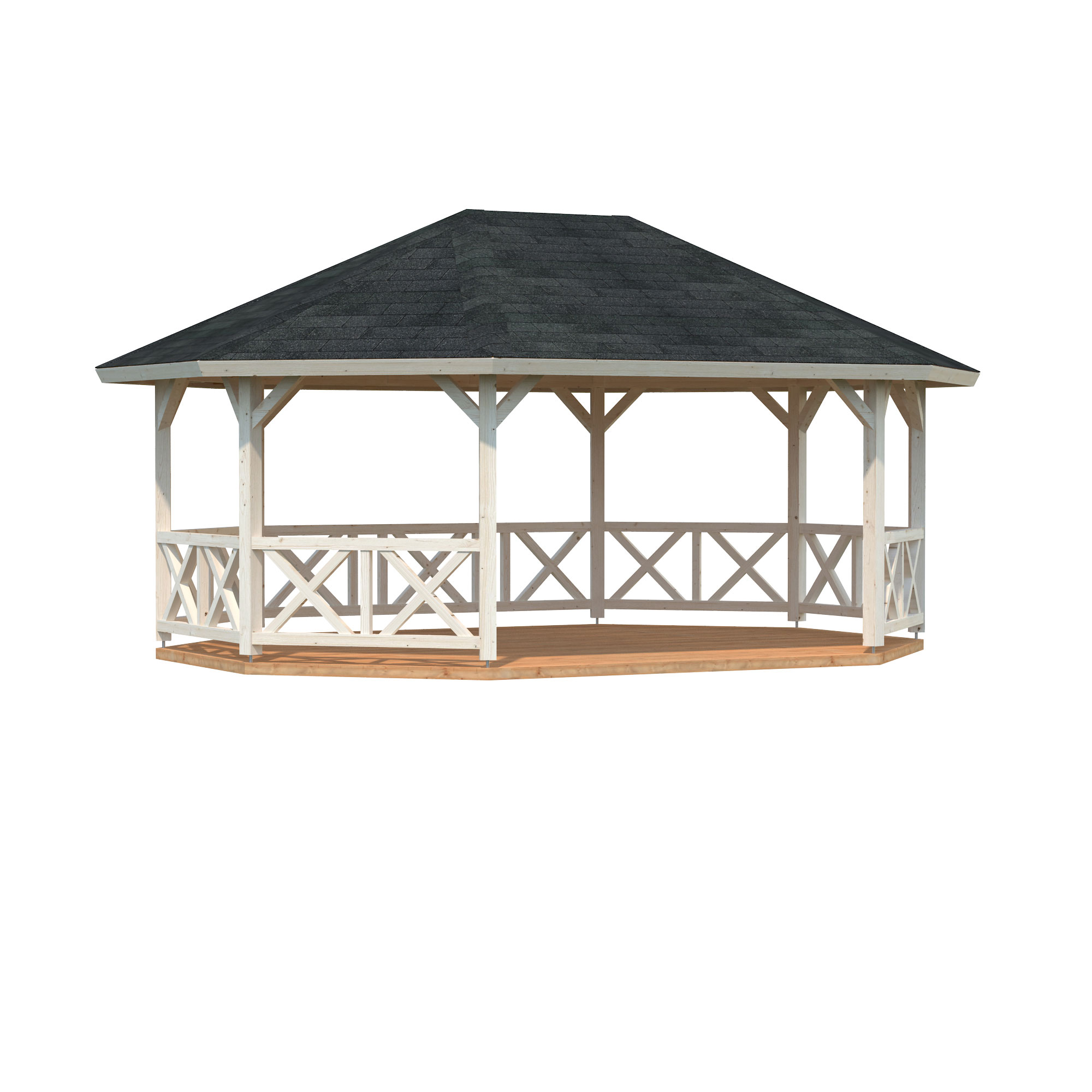 Betty 25,0 m2 Impregnerad transparent
