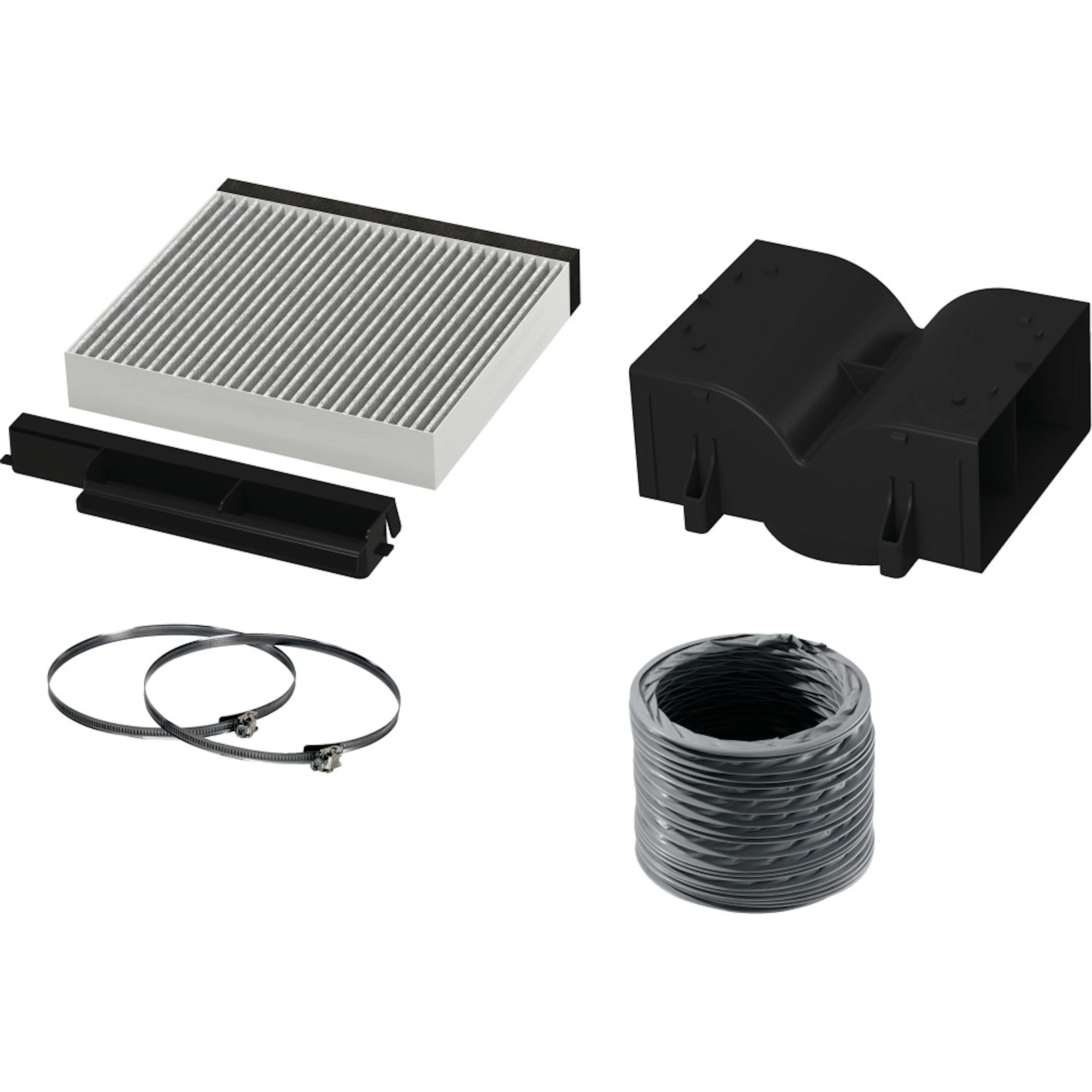 Kolfilter Bosch DWZ1DX1I4 Clean Air Standard Recirkulationset
