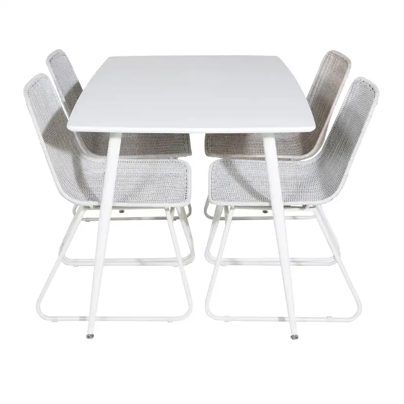 Matgrupp Venture Home Pobbie med 4 Cornelia Stolar Polyestertyg