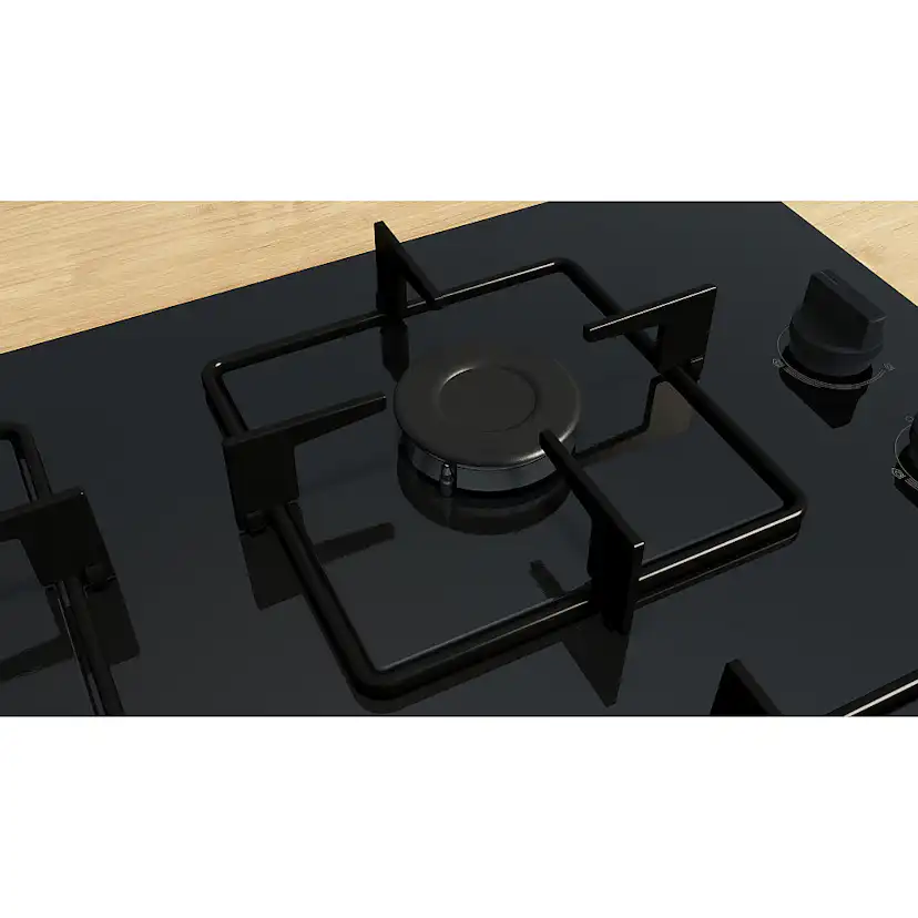 Gashäll Bosch Serie 2 POH6B6K30 Svart 60 cm