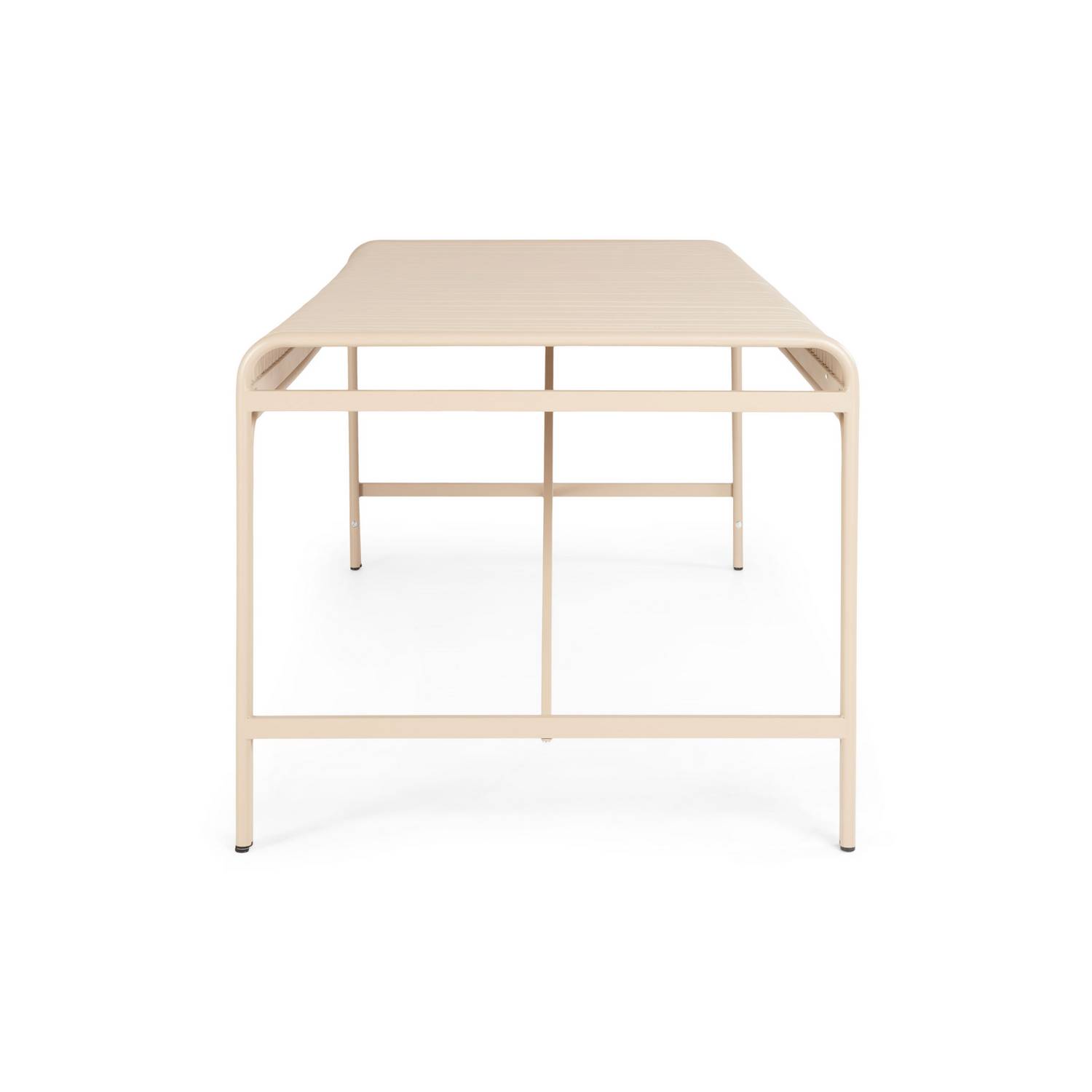 Trädgårdsbord Comfort Garden Jarva Stort Rektangulärt Matbord Utomhus 200 cm i metall